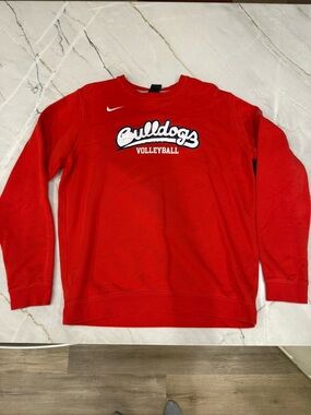 Nike Red Crewneck Sweatshirt